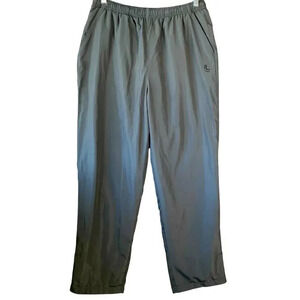 Lupo Sport Activewear Lightweight Jogger Gym Tract Pants Lined Size L/G  Gray
